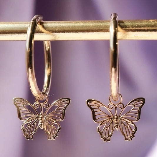Dainty Butterfly earrings